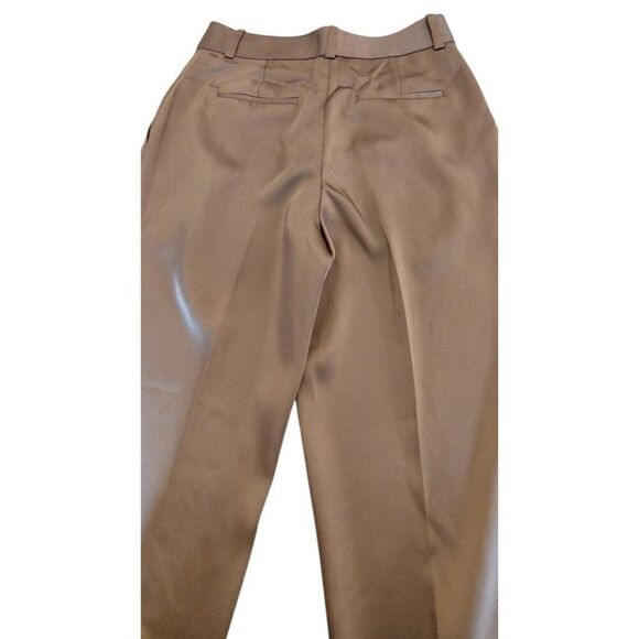 Reiss Cotton Blend Trousers Brown - Picture 4 of 6